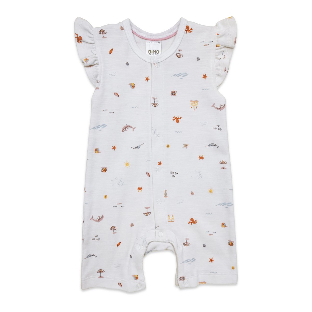 Baby korte romper -Beach Time