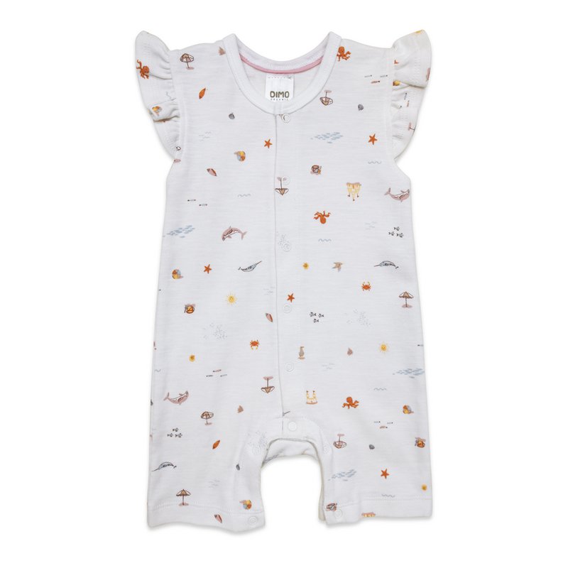 Baby korte romper -Beach Time