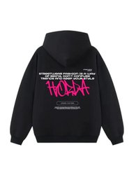 Y2K Fuchsia Boxy Fit Sweatshirt 380g Brushed Cotton | Horda Brand