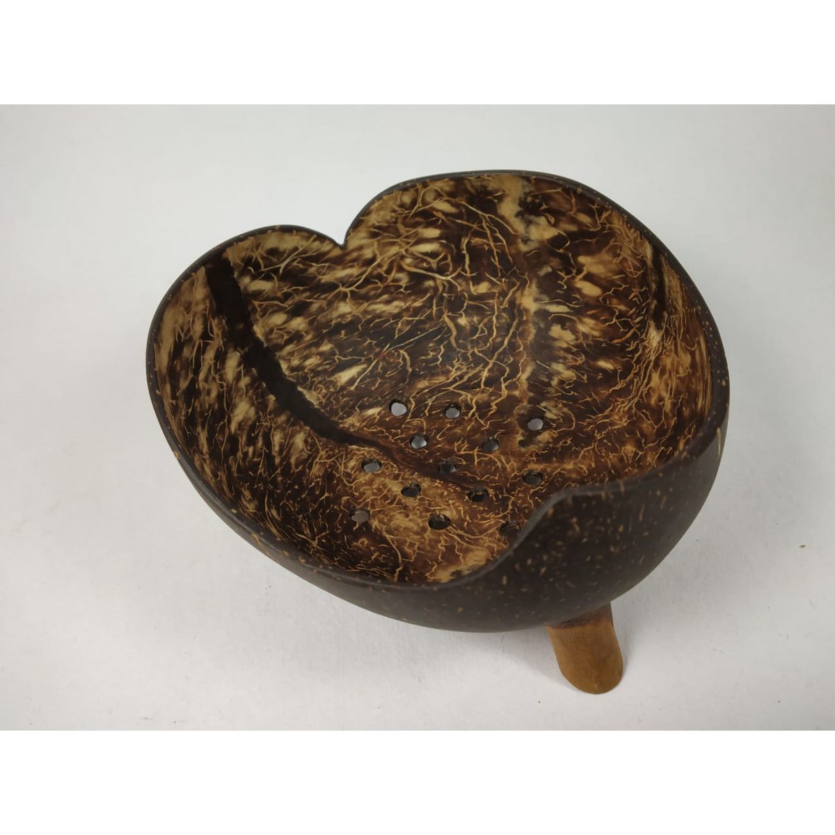 Kokosnootschaal in meerdere richtingen