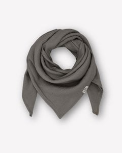 Toddler Muslin Scarf • Anthracite