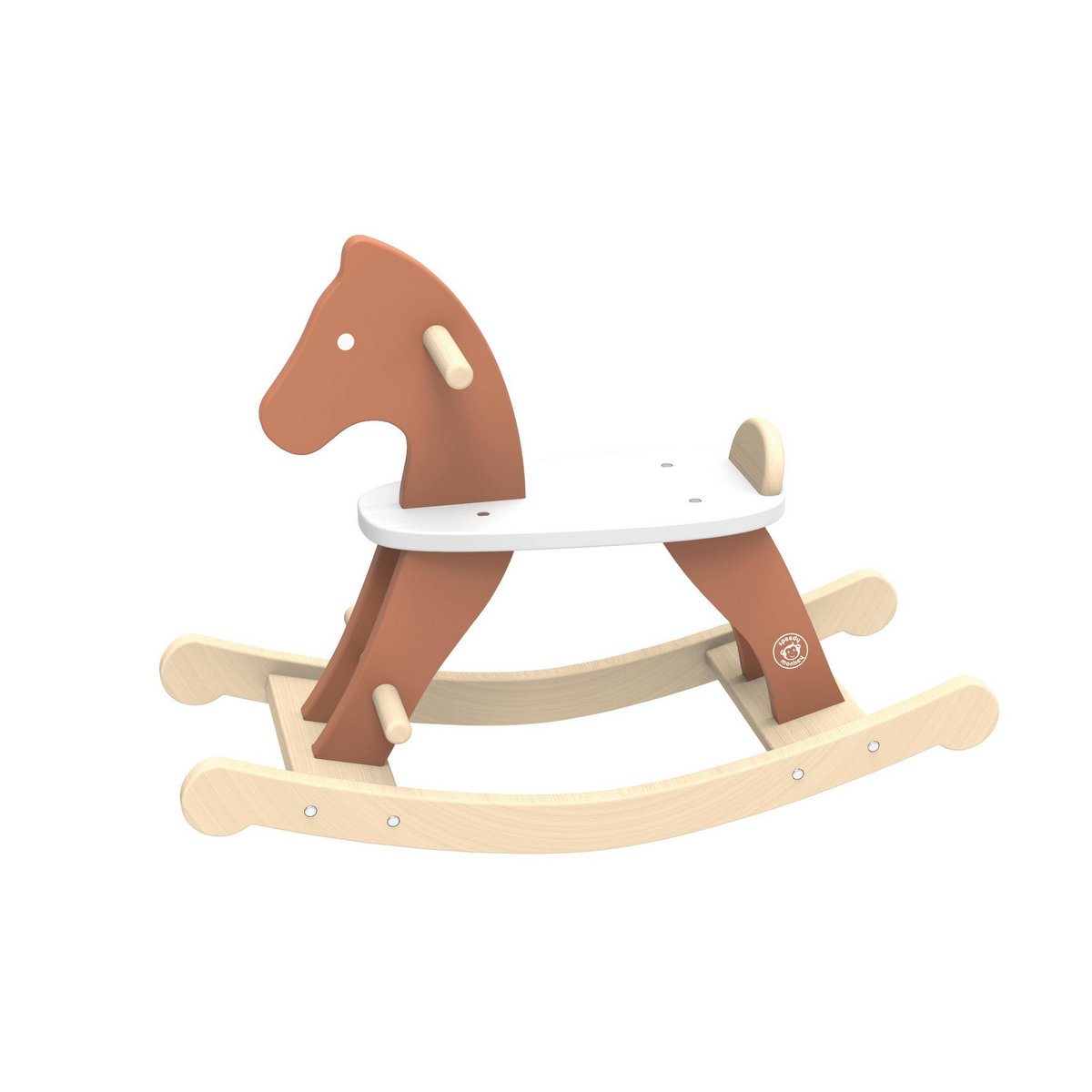 Speedy Monkey - Cheval à  bascule - 82x35,5x55cm