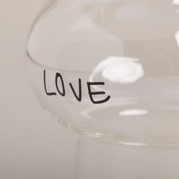 Double Bubble Glas Love (VE = 6 Stk)