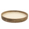 White wooden tray mango 40x40x4cm