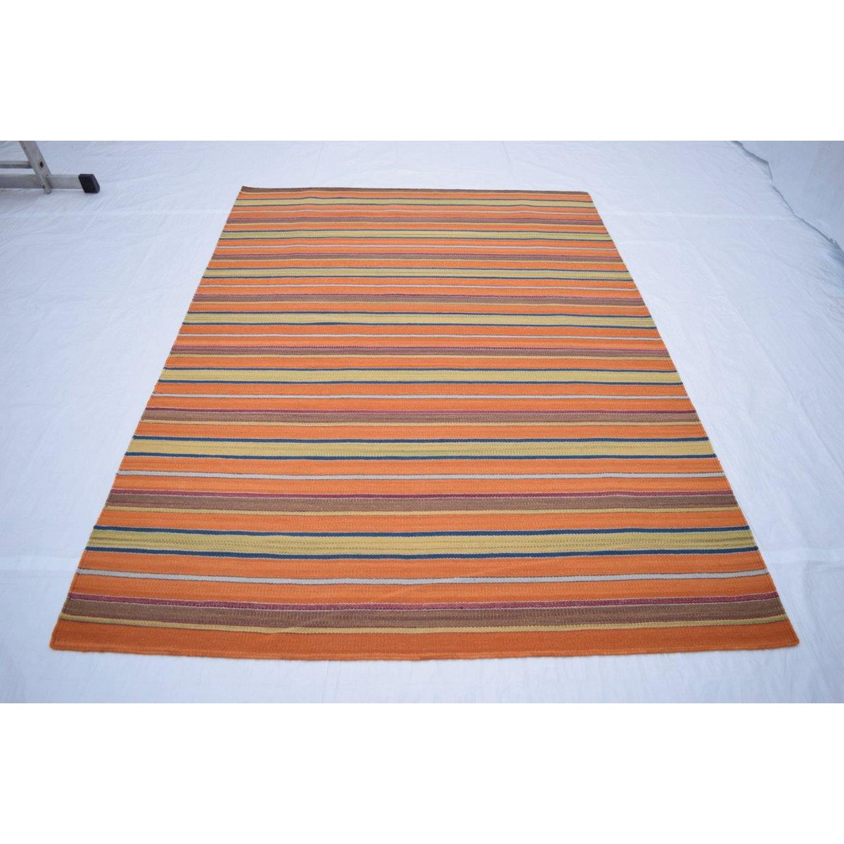 Hazan Kelim Stripes-H Or Orange
