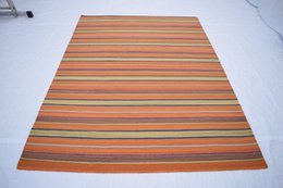 Hazan Kelim Stripes-H Naranja Oro