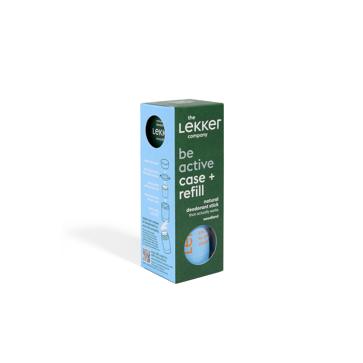 Deodorant refill starter - be active (x8)