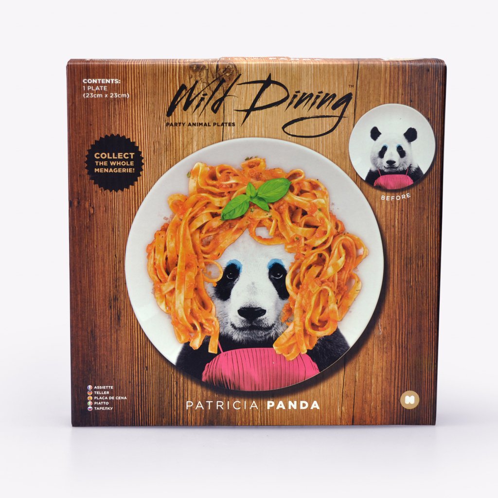 Bord moutarde - Panda à restauration sauvage