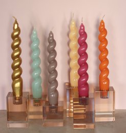 Juego de 2 velas Mave Turn Me On Gold