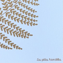 Card - The swallows on the wire