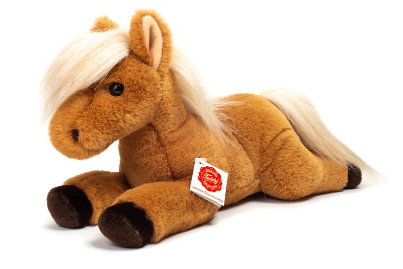 Caballo tumbado 34 cm - peluche - peluche