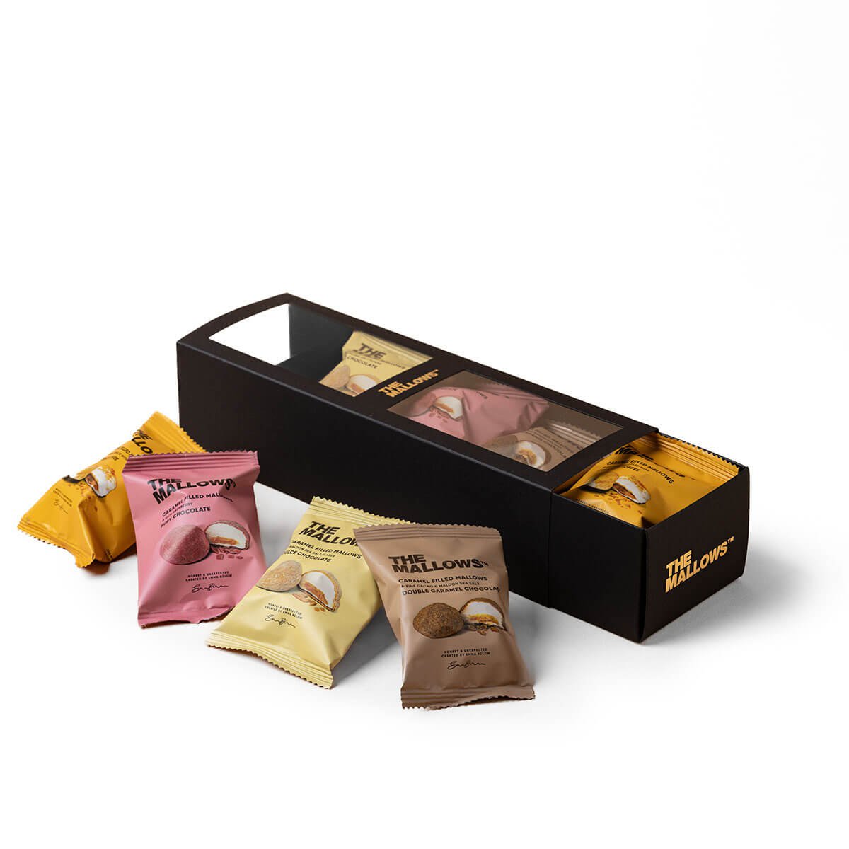 CARAMEL FILLED MALLOWS GIFTBOX - 8 PCS.