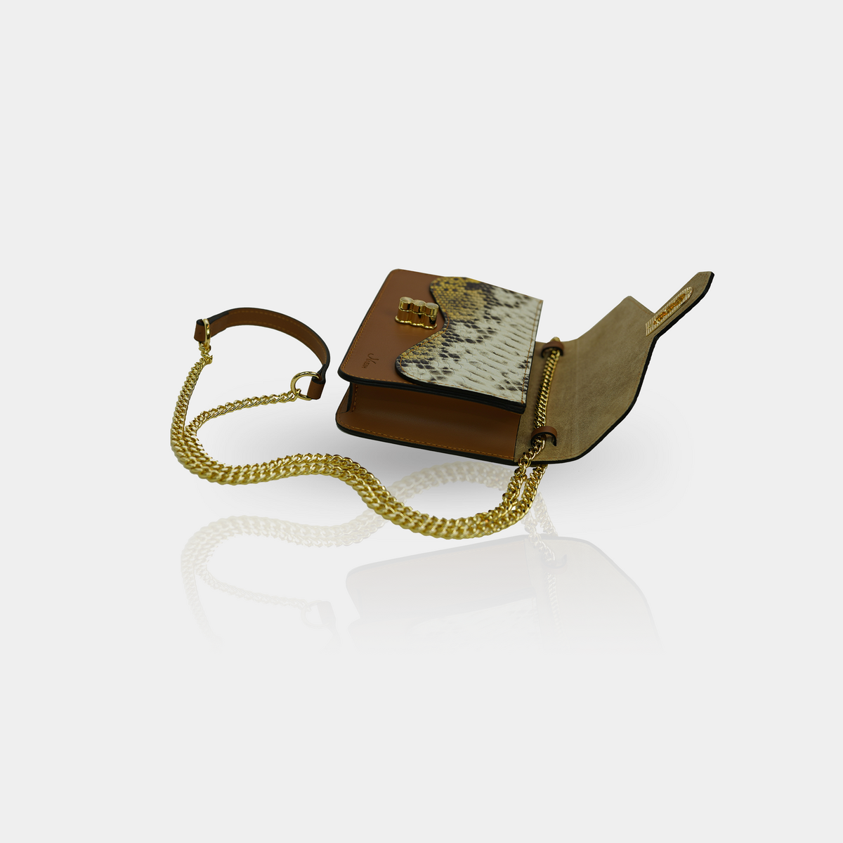 'GRIEND' shoulder bag made of genuine leather