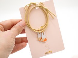 Dúo de gomas para el pelo I Pulseras para compartir Miffy Flores