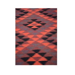 Vintage wandtapijt Kilim wollen vloerkleed