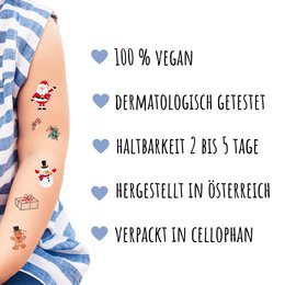 Børnetatoveringer - motiv "Jul"