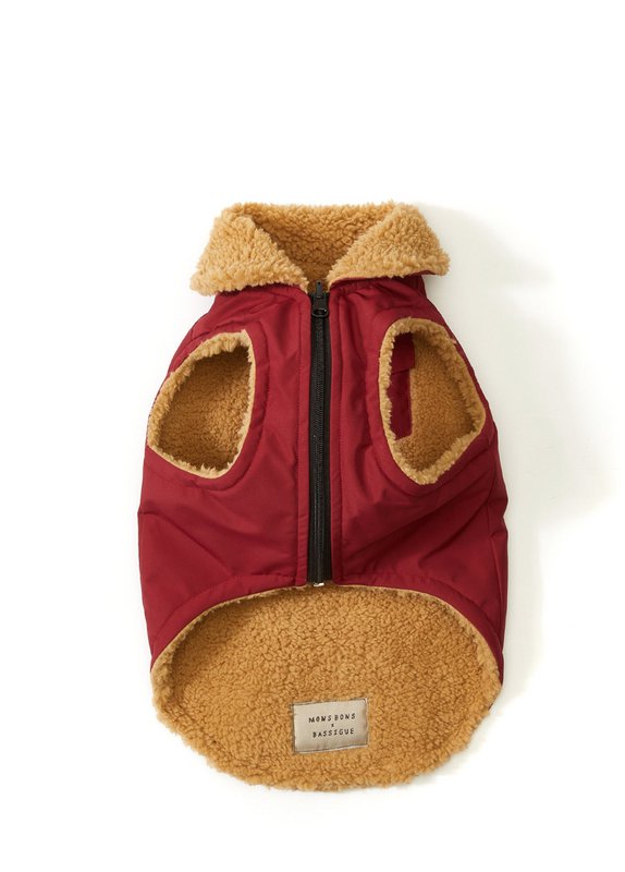 Mons Bons x Bassigue Red Reversible Winter Jacket