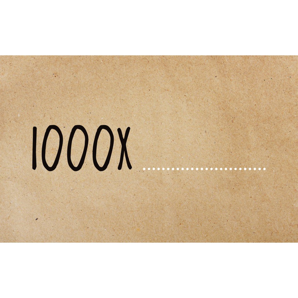 1000X