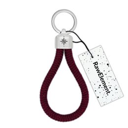 RAW ELEMENT Compass Keychain - Nautical Rope Climbing Rope - Inspired by Nature, for Men and Women | Original & handmade