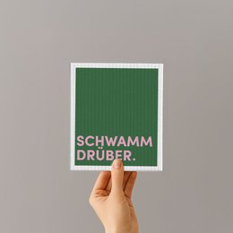 Schwammt -doek - Zeggen - zwom eroverheen - nr. 12