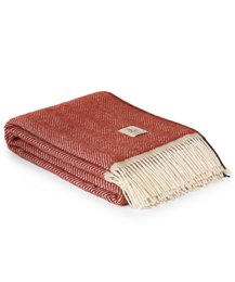 Wool Throw Blanket Denver Terra