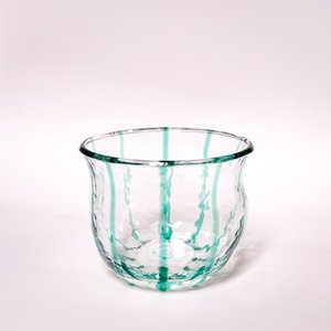 Glas Stripes - gentle green