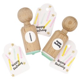 Mini "Happy Birthday" Stempel perfekt für DIY -Karten und Handwerksprojekte