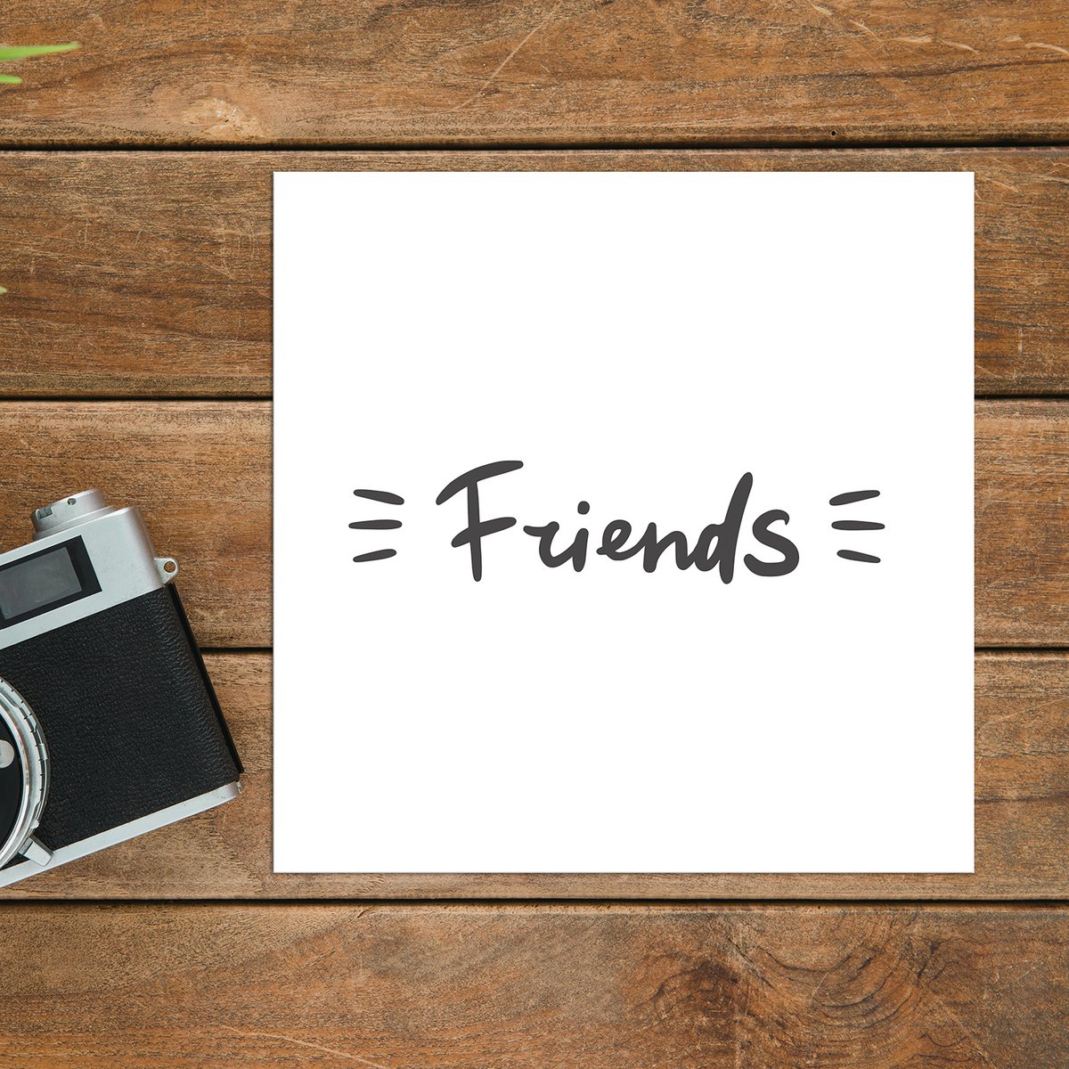 Little Note "Friends"