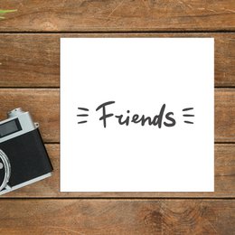 Pequeña Nota "Amigos"