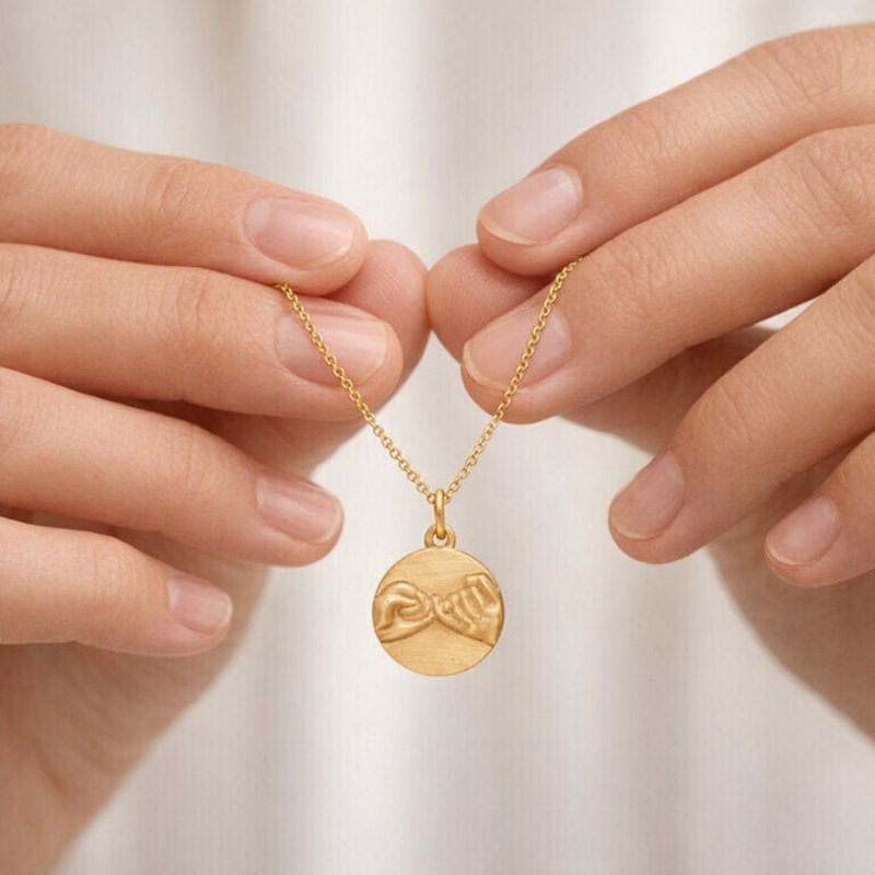 Pinky promise pendant