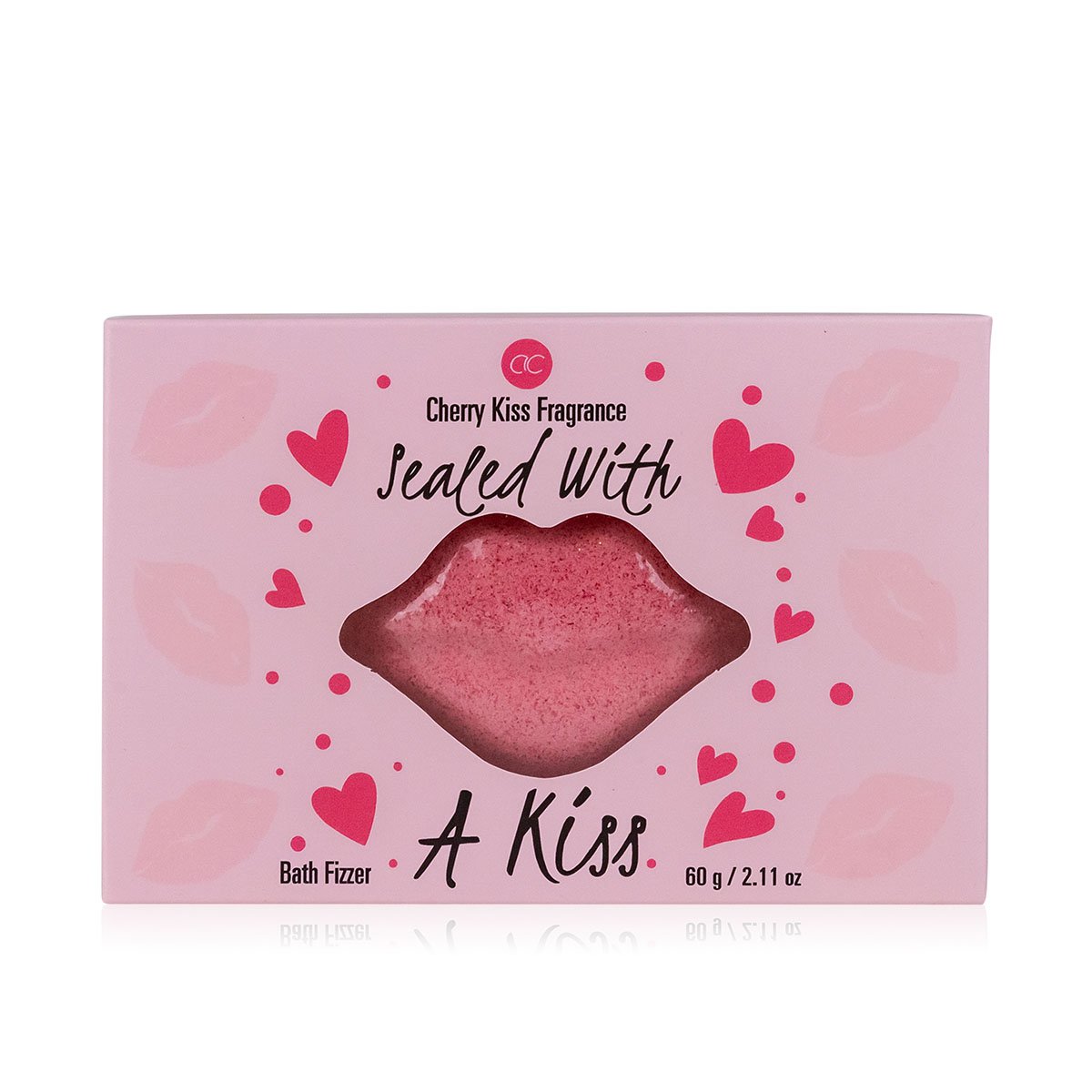 Bath bomb SEALED WITH A KISS in gift box