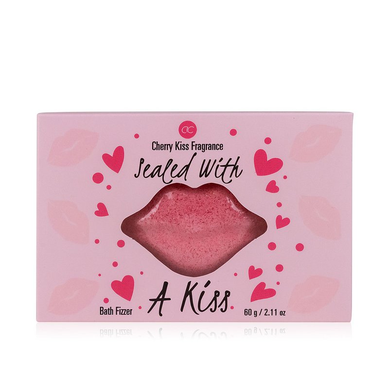 Bath bomb SEALED WITH A KISS in gift box