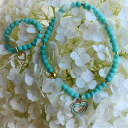 Bracelet maman & bébé fille Mintygreen & Hearts