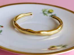 Wolk - Gouden manchetarmband
