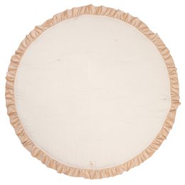 Mata Soft Velvet z Falbanką „Karmel”
