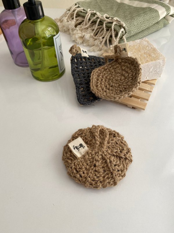 Zero Waste Jute-Schrubber 'Round Earth'