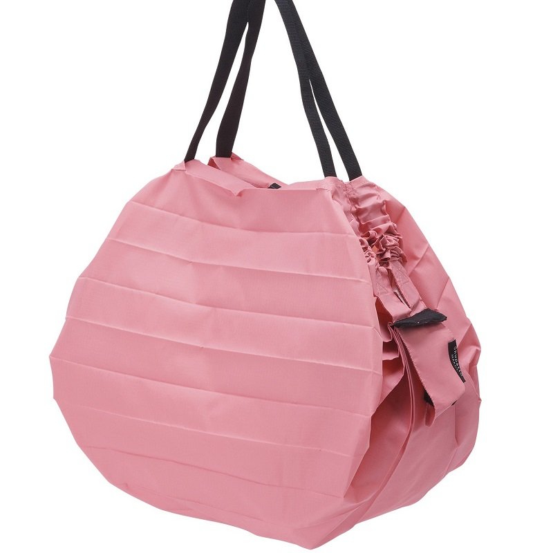 Shupatto compacte opvouwbare boodschappentas maat M - Peach (Momo)
