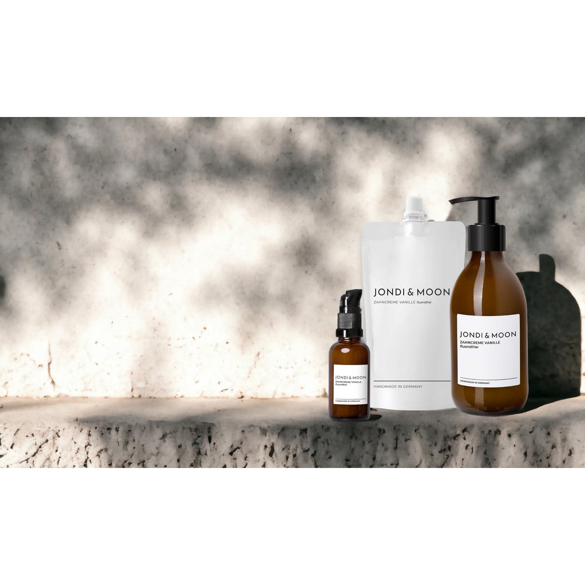 JONDI&MOON toothpaste vanilla fluoride-free