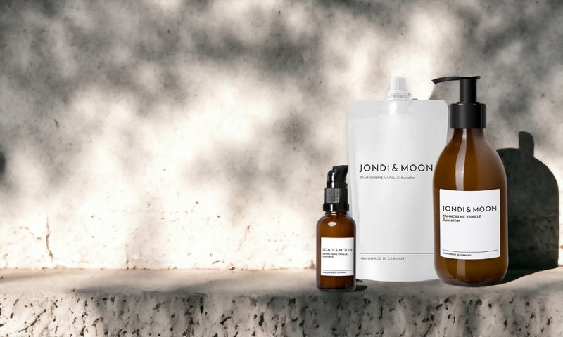 JONDI&MOON dentifricio alla vaniglia senza fluoro