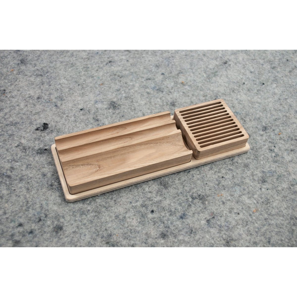 Organizador de escritorio de madera, Organizador de escritorio pequeño