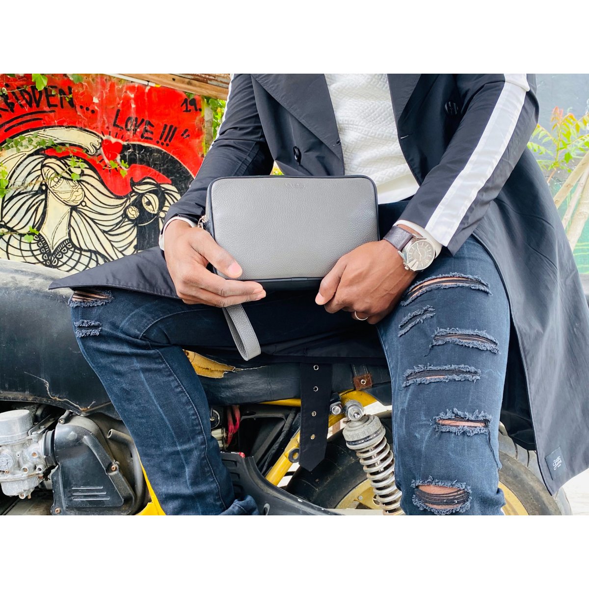 Burchell pouch - Gray