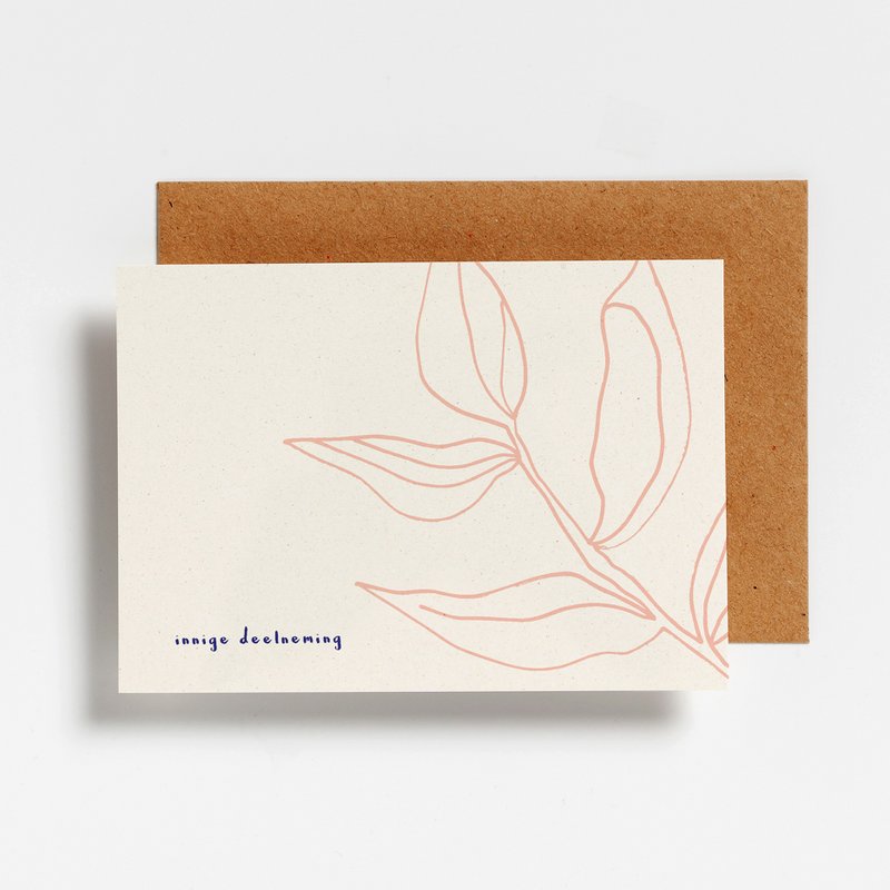 POSTCARD - INNIGE DEELNEMING