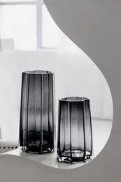 Modern-Classic Luksus vase, stilfuldt design, LENOX 30 Grå