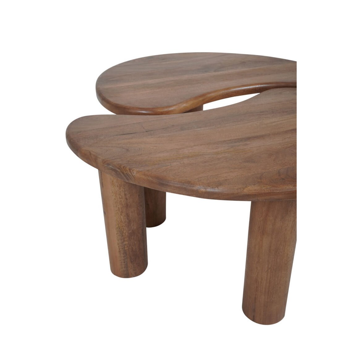 Coffee table Lina - Mangohout - Set of 2
