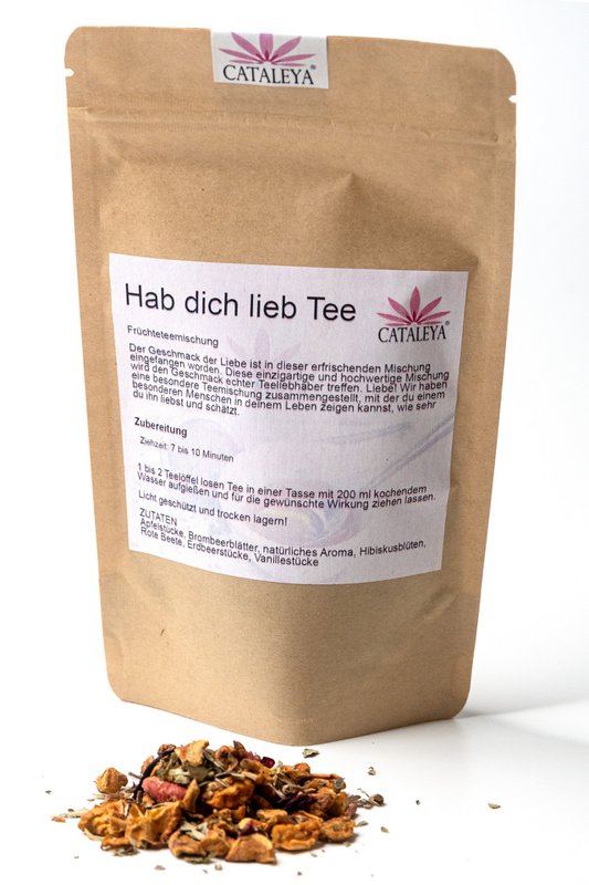ELSKER DIG-naturlig te med frugter, blomster og urter 50g