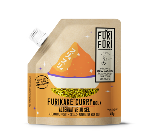 Furikake Curry - Kruiderij sesam & algen - alternatieve sel 45G
