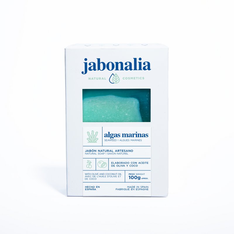 Sapone alle alghe 100g - Sapone alle alghe - Jabonalia