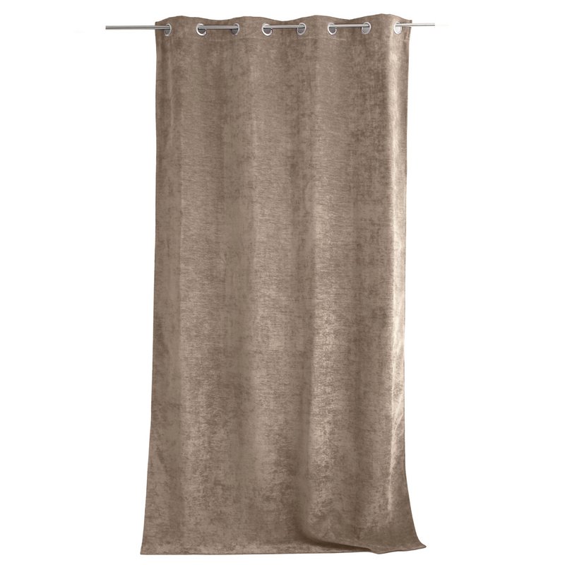 Cortina Térmica con Ojales, 140x260cm, Terciopelo, Colección Velvet