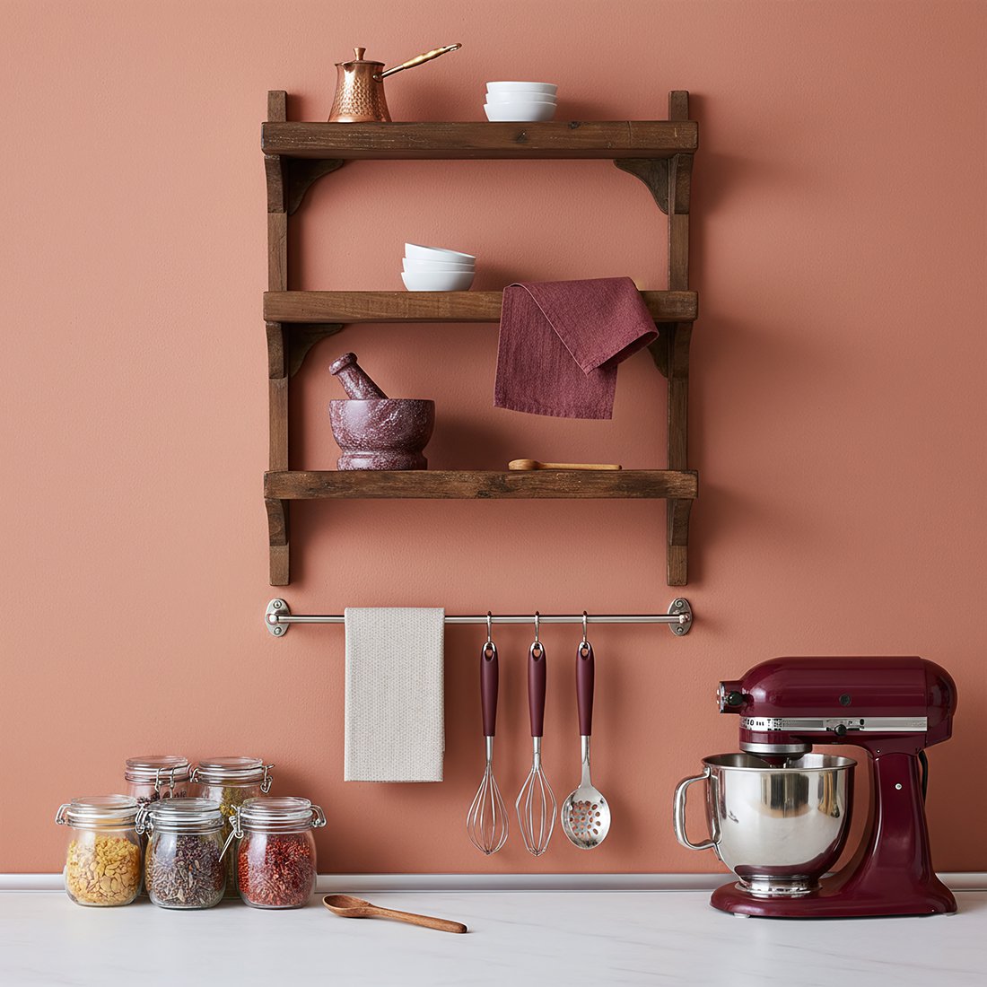 Factory kitchen rack