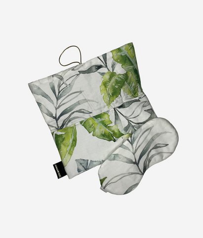 Slaapmasker met reisetui Flora Costera
